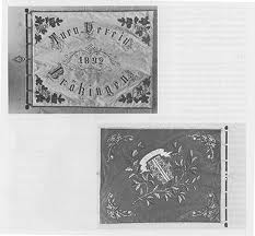 Turnfahne des TV Brötzingen aus dem Jahr 1892